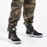 Servis Cheetah Black Leather High Top Sneakers – Men's Athletic Boots - Image 7