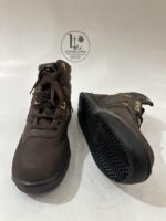 Servis Cheetah Brown High Top Athletic Boots, Combat Style Sneakers - Image 2