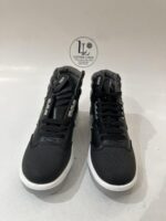 Servis Cheetah Black Leather High Top Sneakers – Men's Athletic Boots - Image 4