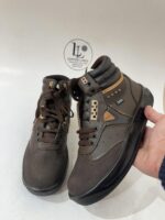 Servis Cheetah Brown High Top Athletic Boots, Combat Style Sneakers - Image 4