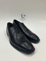 Handmade Leather Shoes Men Handmade Men’s Black Leather Wholecut Shoes Classic Goodyear Welt Lace Up Dress Shoes