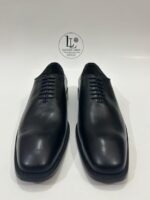Handmade Leather Shoes Men Handmade Men’s Black Leather Wholecut Shoes Classic Goodyear Welt Lace Up Dress Shoes - Image 4