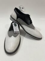 Handmade Leather Shoes Men Handmade Two Tone Leather Brogue Oxford Shoes for Men | Wingtip Dress Shoes - Image 6