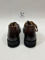 Handmade Leather Boots Men New Handmade Brown Leather Hiking Boots | Custom Size Lace-Up Travelling Boots - Image 5