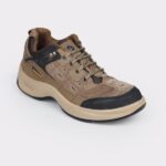 Servis Cheetah Low Top Trainers Brown Classic Casual Sneaker Jogging Shoes